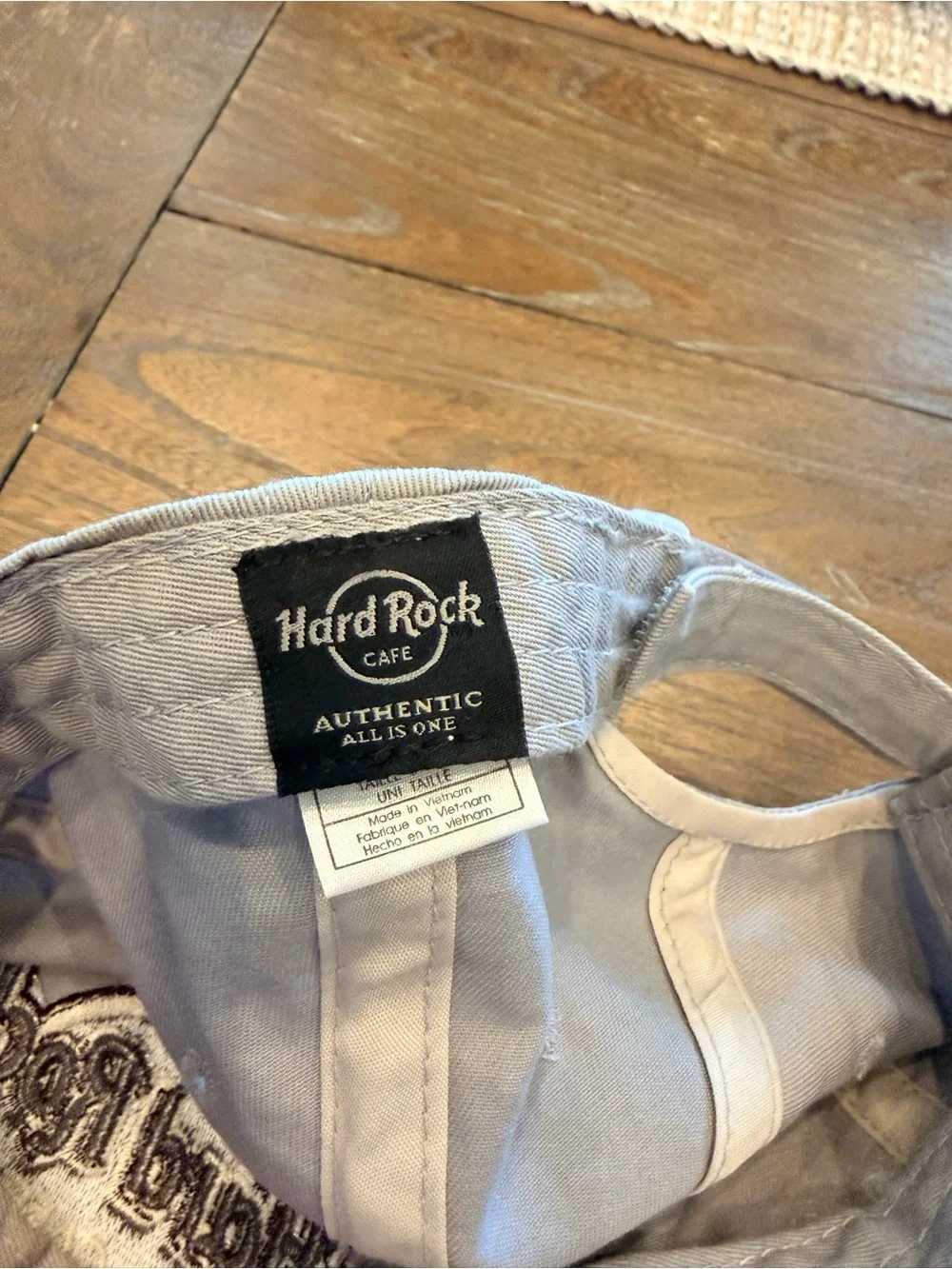 Hard Rock Cafe Women's Baseball Cap with Embroidered Logo
